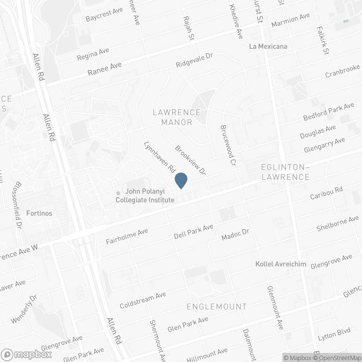 1 LYNNHAVEN ROAD, Toronto, Ontario M6A 2K7